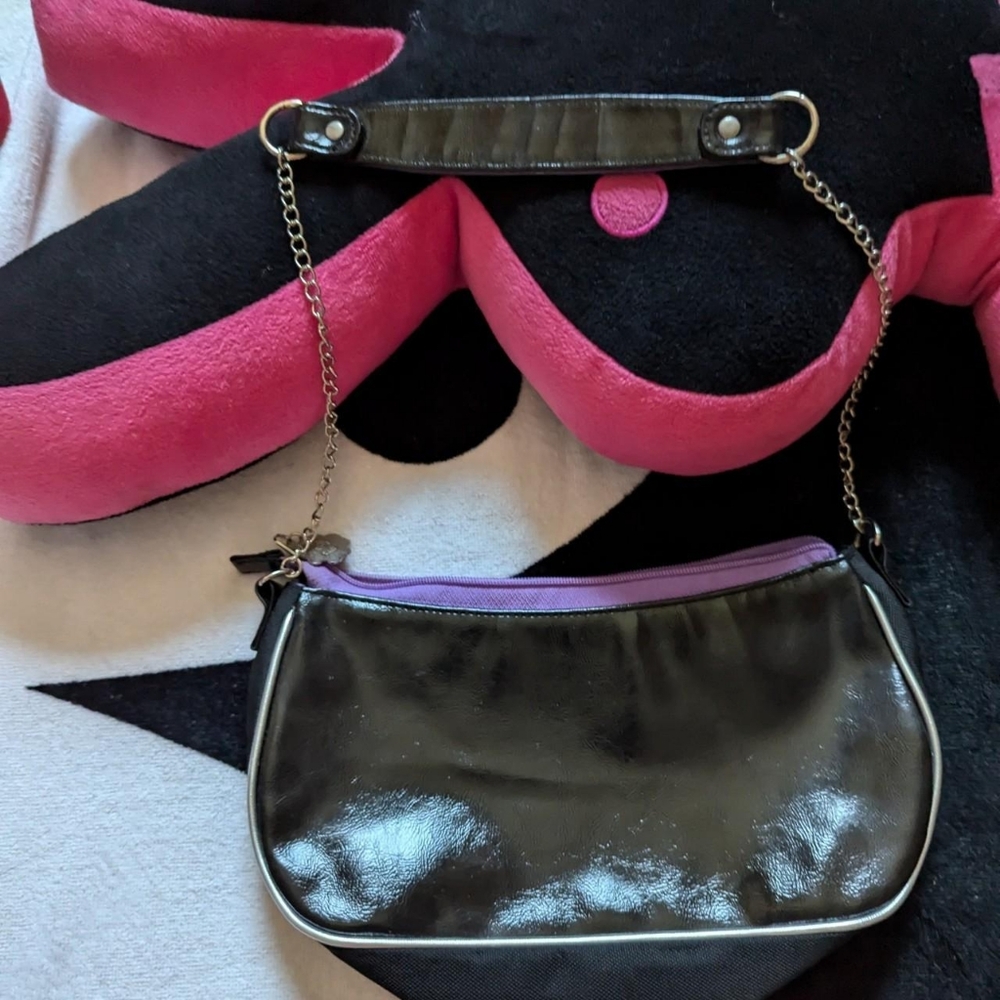 hello kitty black purple purse est 2005 - Picture 3 of 7